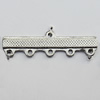 Connector Zinc Alloy Jewelry Findings Lead-free, 31x9mm Hole:1mm, Sold by Bag