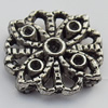 Connector Zinc Alloy Jewelry Findings Lead-free, 16x16mm Hole:1mm, Sold by Bag