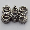 Connector Zinc Alloy Jewelry Findings Lead-free, 14x10mm Hole:1mm, Sold by Bag