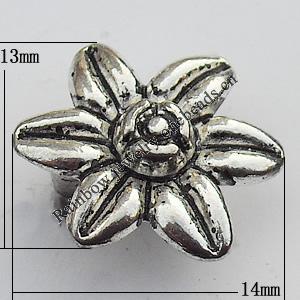 Connector Zinc Alloy Jewelry Findings Lead-free, 14x13mm Hole:1.5mm, Sold by Bag