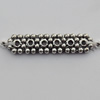 Connector Zinc Alloy Jewelry Findings Lead-free, 20x5mm Hole:1mm, Sold by Bag