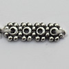 Connector Zinc Alloy Jewelry Findings Lead-free, 14x5mm Hole:1mm, Sold by Bag