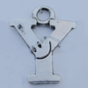 Pendant Zinc Alloy Jewelry Findings Lead-free, 35x29mm Hole:5mm Sold by Bag