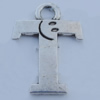 Pendant Zinc Alloy Jewelry Findings Lead-free, 35x26mm Hole:5mm Sold by Bag