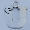 Pendant Zinc Alloy Jewelry Findings Lead-free, 35x30mm Hole:5mm Sold by Bag