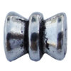 Bead Zinc Alloy Jewelry Findings Lead-free, 7x6mm Hole:2mm Sold by Bag