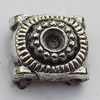 Connector Zinc Alloy Jewelry Findings Lead-free, 7x9mm Hole:1mm, Sold by Bag