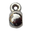 Connector Zinc Alloy Jewelry Findings Lead-free, 5x9mm Big Hole:3mm Small Hole:1.5mm, Sold by Bag