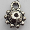 Connector Zinc Alloy Jewelry Findings Lead-free, 10x13mm Big Hole:2mm Small Hole:1mm, Sold by Bag