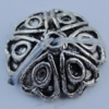 Bead Caps Zinc Alloy Jewelry Findings Lead-free, 12.5mm Hole:1mm Sold by Bag