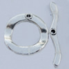 Clasp Zinc Alloy Jewelry Findings Lead-free, 30x29mm Hole:2mm Sold by KG