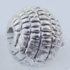 Bead  Zinc Alloy Jewelry Findings Lead-free, 5mm Hole:1mm Sold by Bag