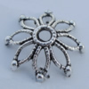 Bead Caps Zinc Alloy Jewelry Findings Lead-free, 19mm Hole:3mm Sold by Bag