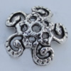 Bead Caps Zinc Alloy Jewelry Findings Lead-free, 10mm Hole:1mm Sold by Bag