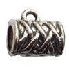 Connector Zinc Alloy Jewelry Findings Lead-free, 10x11mm Big Hole:1.5mm Small Hole:1.5mm, Sold by BagConnector Zinc Allo