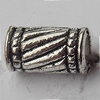 European Style Beads Zinc Alloy Jewelry Findings Lead-free, 11x6mm Hole:3.5mm, Sold by Bag
