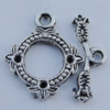 Clasp Zinc Alloy Jewelry Findings Lead-free, 18x22mm Hole:2mm Sold by KG
