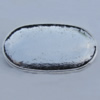 Bead Zinc Alloy Jewelry Findings Lead-free, 28x16mm Hole:0.5mm Sold by Bag