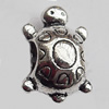 European Style Beads Zinc Alloy Jewelry Findings Lead-free, 10x15mm Hole:4mm, Sold by Bag