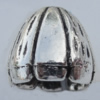 Bead Caps Zinc Alloy Jewelry Findings Lead-free, 10x8mm Hole:1mm Sold by Bag
