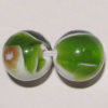 Resin Beads, Round 14mm Hole:2.5mm Sold by Bag