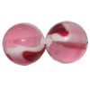 Resin Beads, Round 14mm Hole:2.5mm Sold by Bag