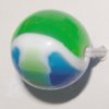 Resin Beads, Round 14mm Hole:2mm Sold by Bag