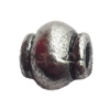 Bead Zinc Alloy Jewelry Findings Lead-free, 5x5mm Hole:1mm, Sold by Bag