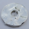 Bead Zinc Alloy Jewelry Findings Lead-free, 17x1.5mm Hole:3.5mm Sold by Bag