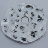 Bead Zinc Alloy Jewelry Findings Lead-free, 37mm, 6mm Sold by Bag