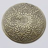 Iron Jewelry finding Pendant Lead-free, Round 55mm Hole:1mm, Sold by Bag