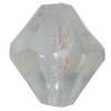 Transparent Acrylic Beads, Bicone 22x21mm Hole:2.5mm, Sold by Bag
