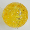 Transparent Acrylic Beads, Round 25mm, Sold by Bag