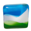 Resin Beads, Square 24mm  Hole:2mm Sold by Bag