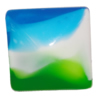 Resin Beads, Square 31mm  Hole:2mm Sold by Bag