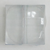 Transparent Acrylic Beads, Square 18mm, Sold by Bag