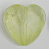 Transparent Acrylic Beads, Heart 21x21mm Hole:1.5mm, Sold by Bag