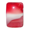 Resin Beads, Rectangle 38x25mm  Hole:2mm Sold by Bag