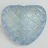 Transparent Acrylic Beads, Heart 24x28mm Hole:2mm, Sold by Bag