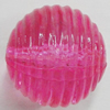 Transparent Acrylic Beads, Edge Round 19mm Hole:3mm, Sold by Bag