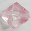 Transparent Acrylic Beads, Bicone 21x22mm Hole:2.5mm, Sold by Bag