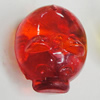Transparent Acrylic Beads, Pig 26x21.5mm Hole:2.5mm, Sold by Bag