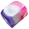 Resin Beads, Rectangle 16x12mm Hole:1mm Sold by Bag