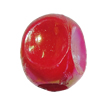 Solid Acrylic Beads, Faceted Oval 13x10mm Hole:5mm, Sold by Bag