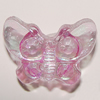 Transparent Acrylic Beads, Butterfly 22x16mm Hole:2.5mm, Sold by Bag