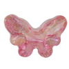 Transparent Acrylic Beads, Butterfly 26x18mm Hole:3mm, Sold by Bag