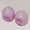 Solid Acrylic Beads, Round 10mm Hole:2mm, Sold by Bag