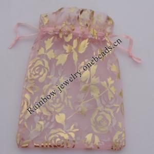 Organza Gift Jewelry Bag, 90x120mm Sold by Bag