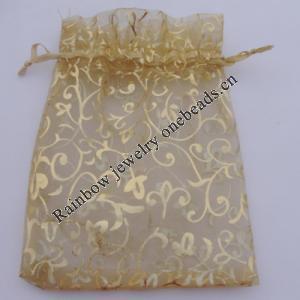 Organza Gift Jewelry Bag, 70x90mm Sold by Bag