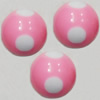 Handmade Solid Acrylic Beads, Round 12mm, Sold by Bag